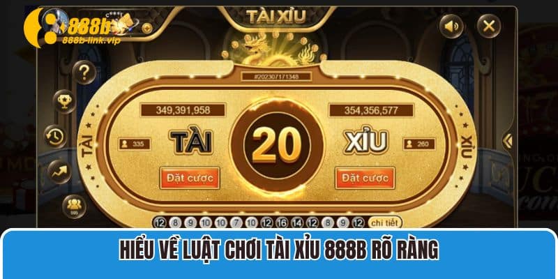 Hiểu về luật chơi Tài Xỉu 888B rõ ràng