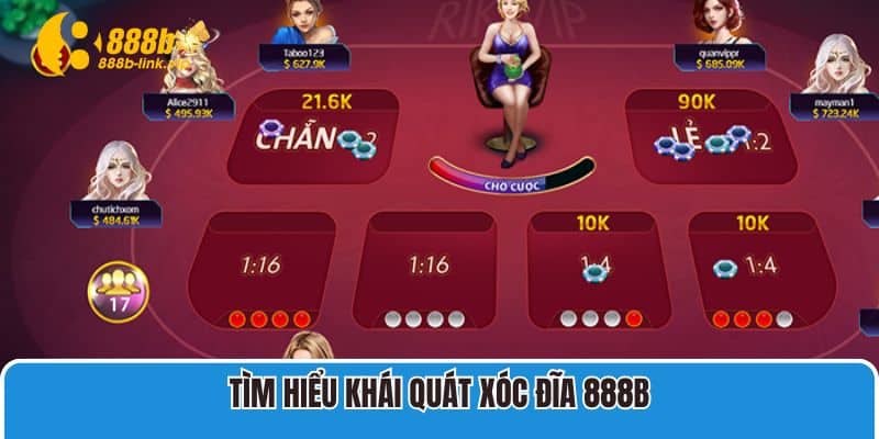 Tìm hiểu khái quát Xóc Đĩa 888B